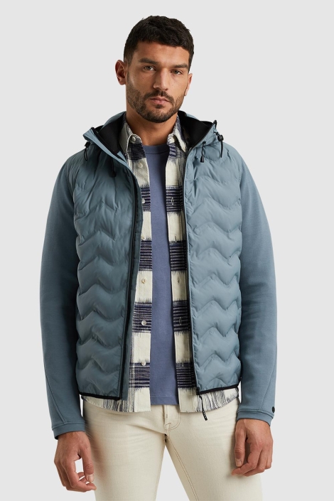 Cast Iron zip jacket interlock